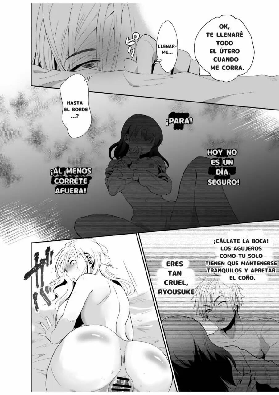 Uwakisyou no Otto ni Seitenkan Kusuri o Nomase Tsuzuketa Kekka | Los resultados de hacer que mi marido infiel beba continuamente una droga que modifica el género - Page 27