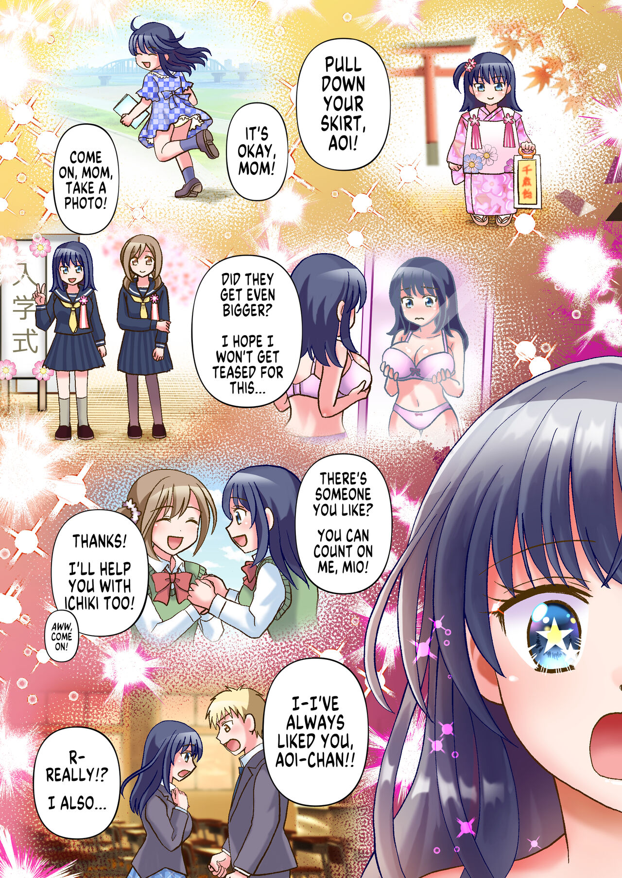 Doppelgänger ni Kanojo mo Jinsei mo Ubawarete Bakunyuu JK ni Sareta Boku - Page 28