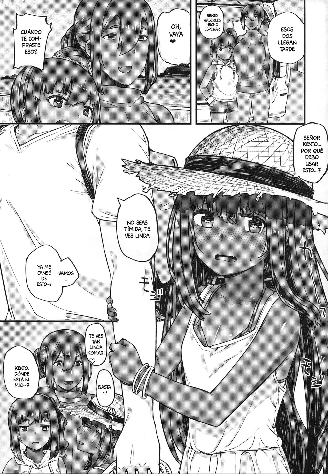 Kasshoku Zanmai Natsuyasumi Hen - Page 28