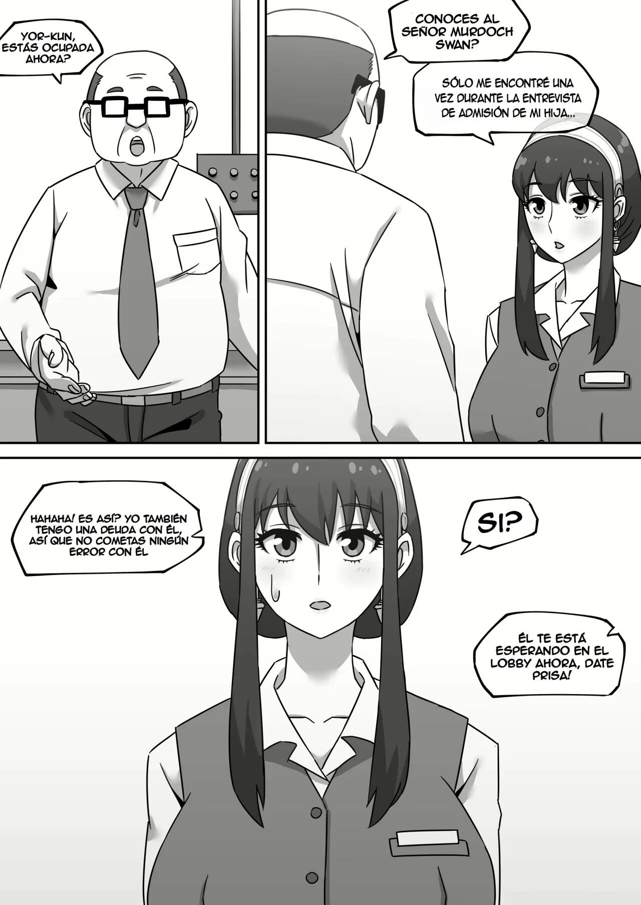 Gibo no Hisoka na Kojin Mendan Yor Forger | La entrevista personal secreta de Yor - Page 3
