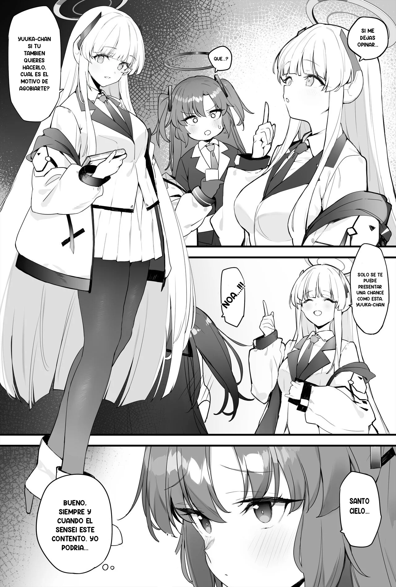 Yuuka-chan to Ichaicha Suru Hon | Un libro sobre coquetear con Yuuka-chan - Page 3