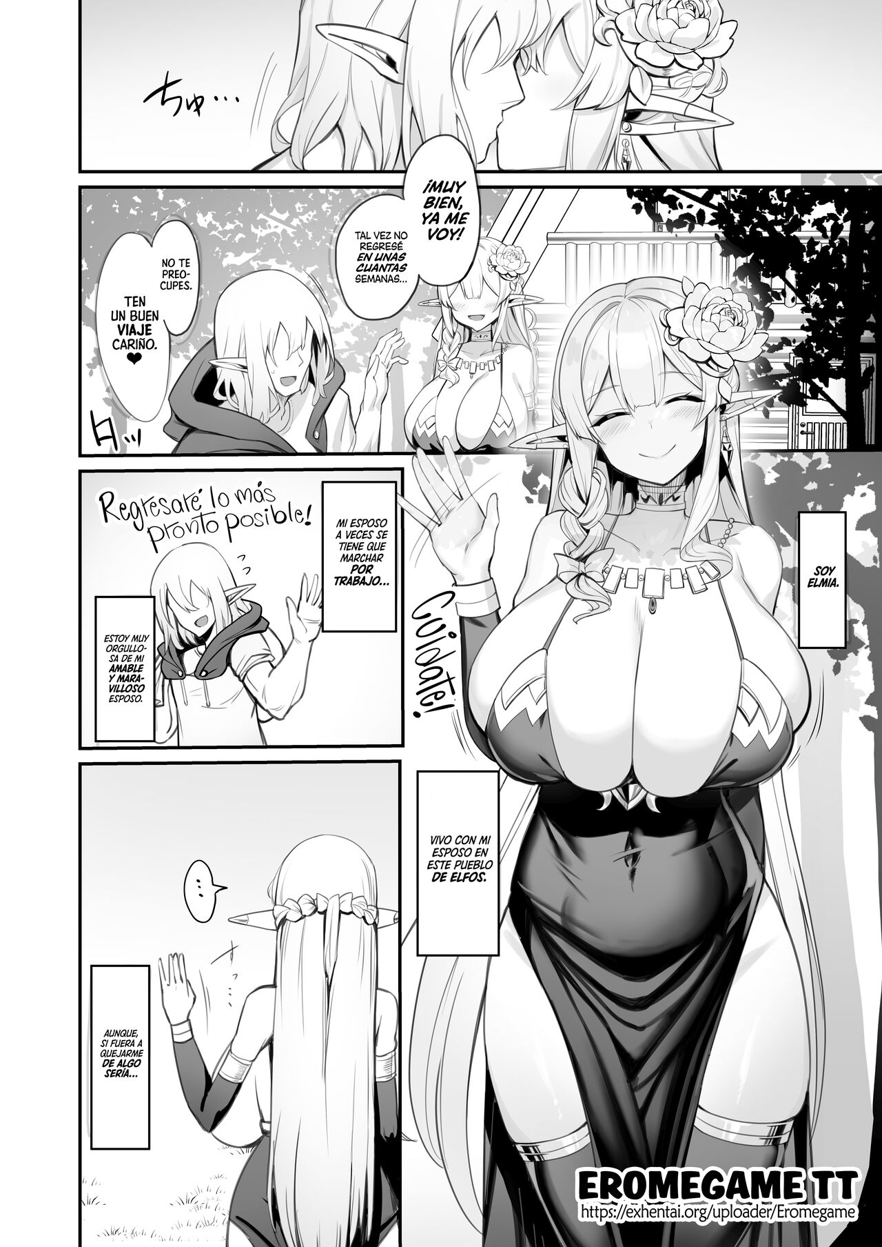 Elf Mama-San no manga | A Manga About an Elf Housewife - Page 3