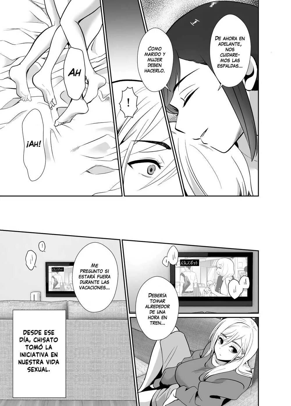 Uwakisyou no Otto ni Seitenkan Kusuri o Nomase Tsuzuketa Kekka 2 | Los resultados de hacer que mi marido adúltero beba continuamente una droga que modifica el género 2 - Page 31