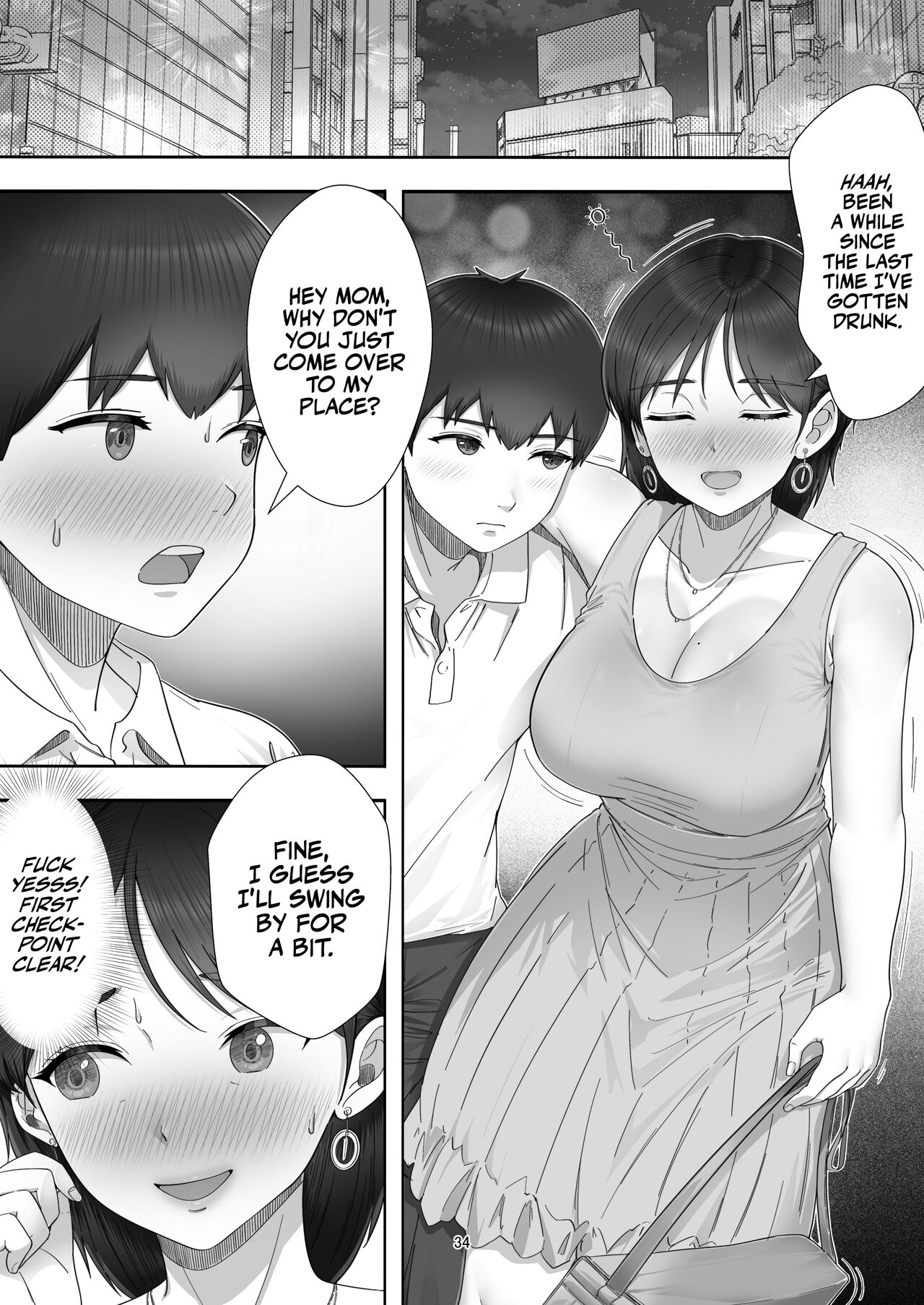 DeliHeal Yondara Gachi no Kaa-chan ga Kita Hanashi. | When I Ordered a Call Girl My Mom Actually Showed Up. - Page 33