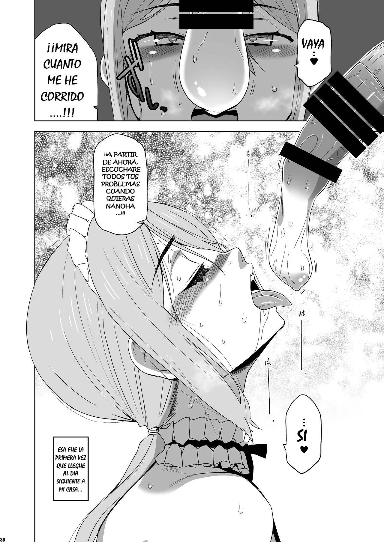 Kimi wa Yasashiku Netorareru Gaiden -Momota Nanoha- - Page 35