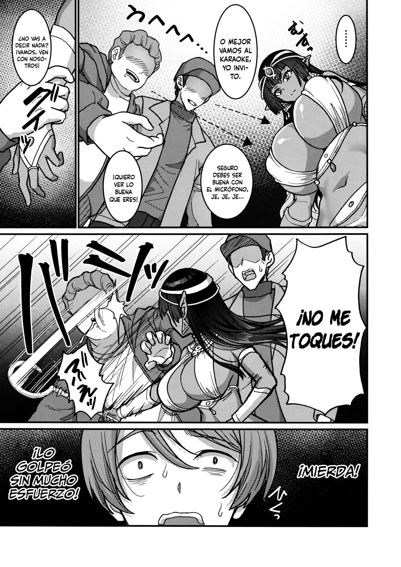 Muchi Muchi Kasshoku Oujo to Yarimakuri Dousei Seikatsu - Page 4