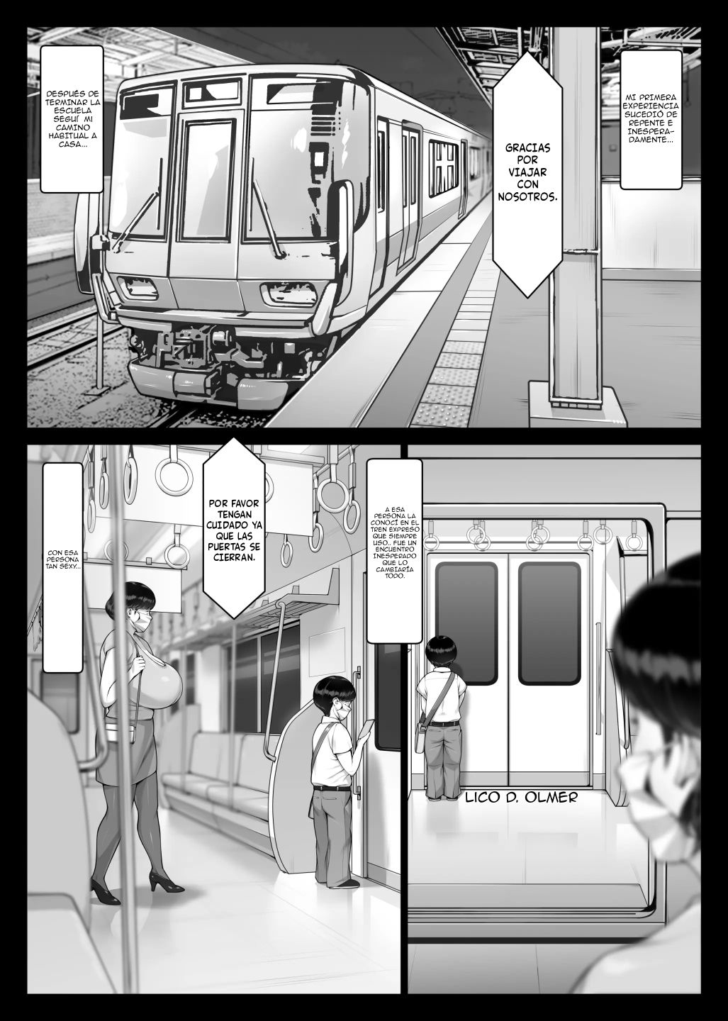 Chijo Monogatari Bakunyuu Chijukujo to Doutei-kun | El encuentro de una seductora madura tetona y un niño virgen - Page 4