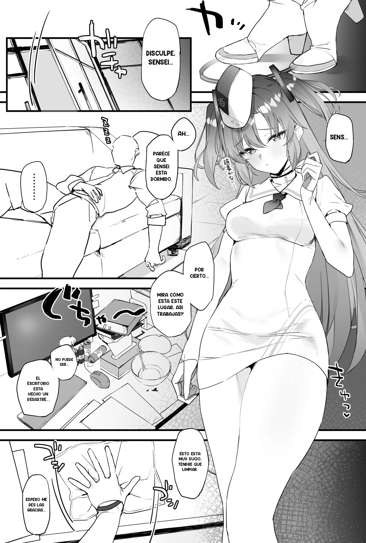 Yuuka-chan to Ichaicha Suru Hon | Un libro sobre coquetear con Yuuka-chan - Page 4