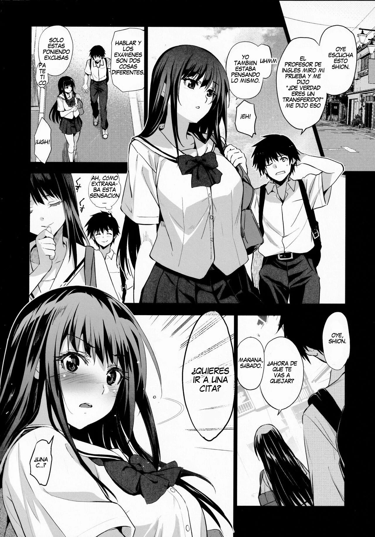 Otonari no Nie Ni (2) – Chichi ni Enko o Shiirareru Osananajimi - Page 4