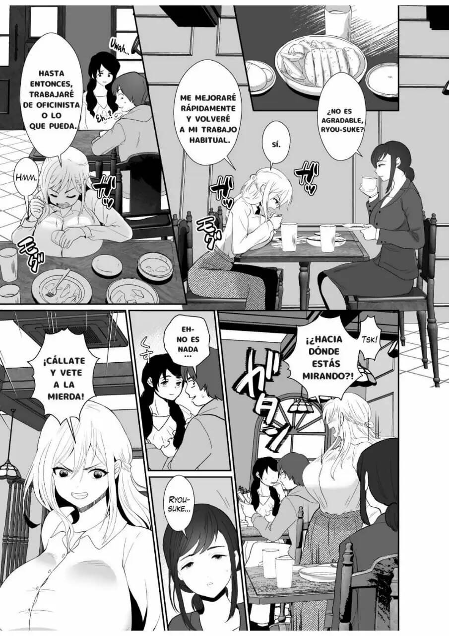 Uwakisyou no Otto ni Seitenkan Kusuri o Nomase Tsuzuketa Kekka | Los resultados de hacer que mi marido infiel beba continuamente una droga que modifica el género - Page 40