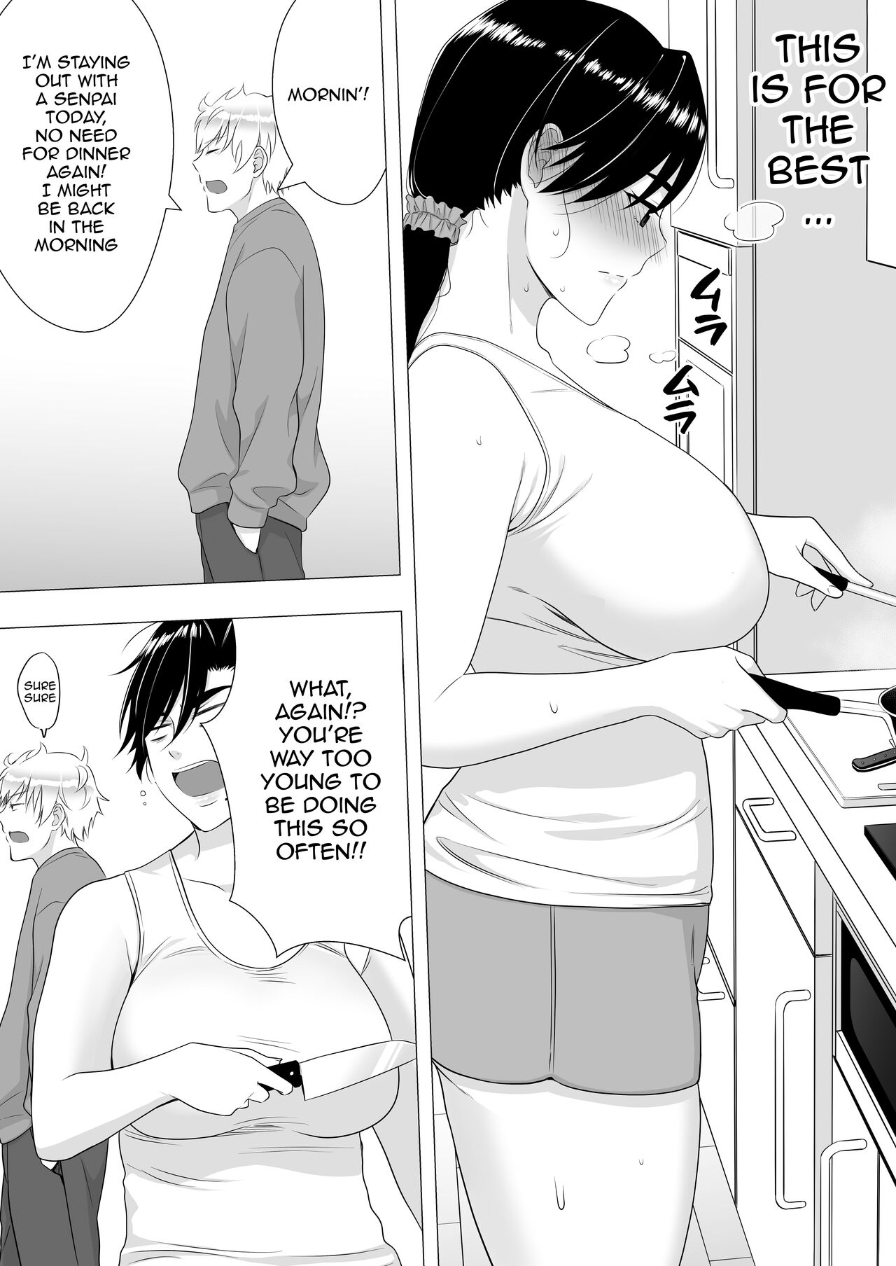 Kimottama Kaa-chan ~Genki Mama ga Boku no Dekachin ni Ochiru made~ | Gutsy Mom ~Until The Energetic Mother Falls To My Giant Dick~ - Page 41