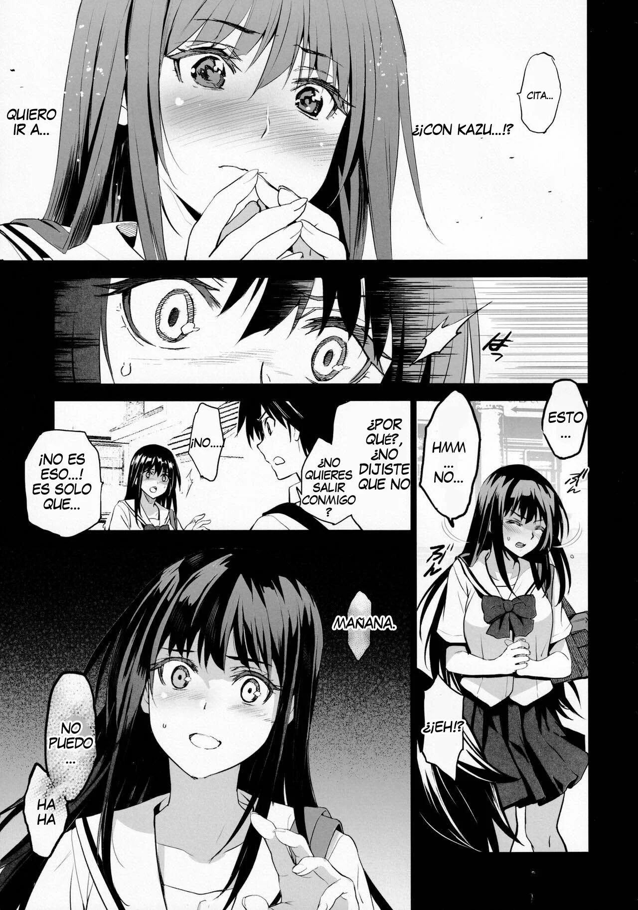Otonari no Nie Ni (2) – Chichi ni Enko o Shiirareru Osananajimi - Page 5