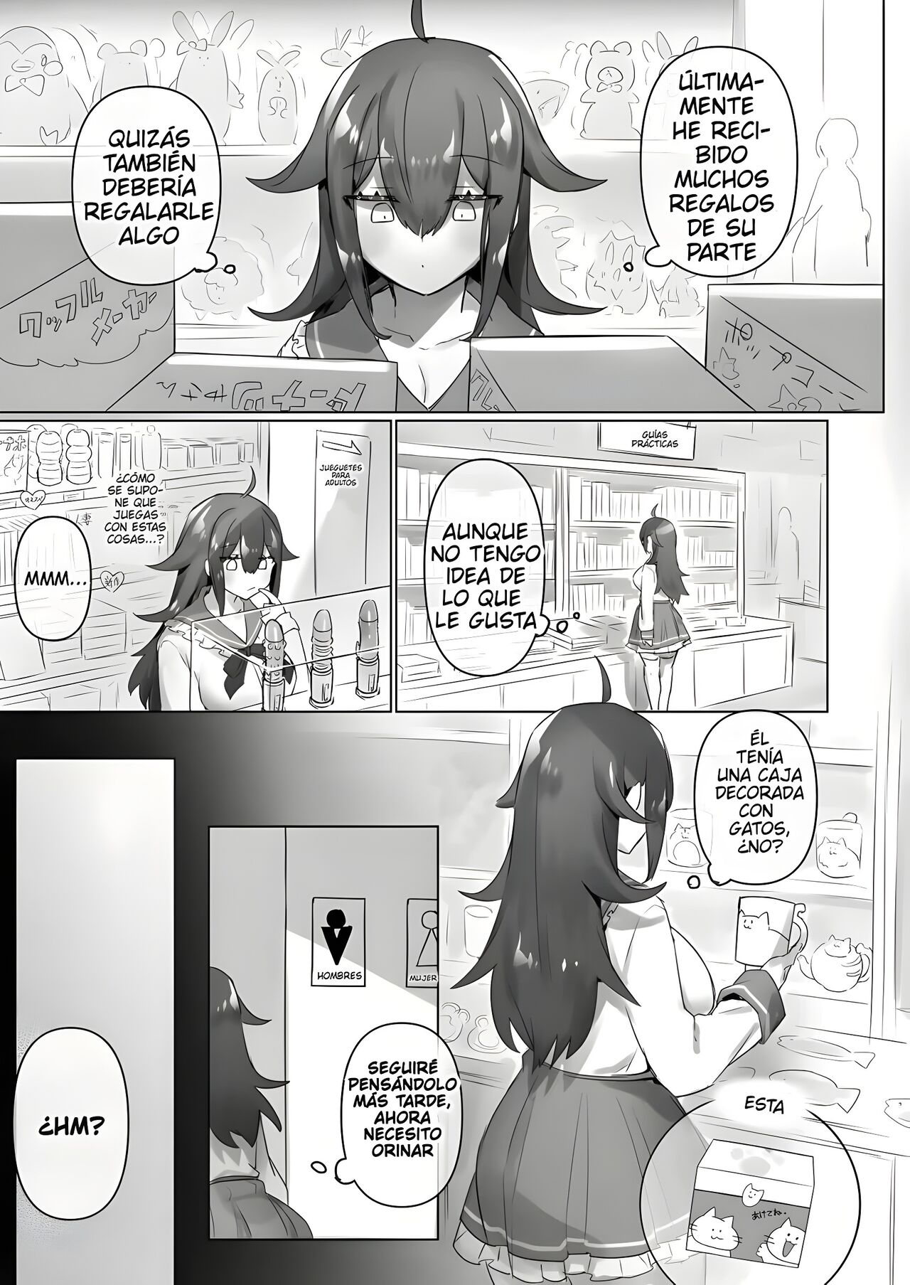 Jotaika shita Mama Machigaete Danshi Toile ni Haittara Hentai ni Tsukamatte Sex-chuu ni Hounyou suru no ga Suki ni Naru TS-ko no | Chico convertido en chica que entra por error en un baño de hombres termina violado - Page 6