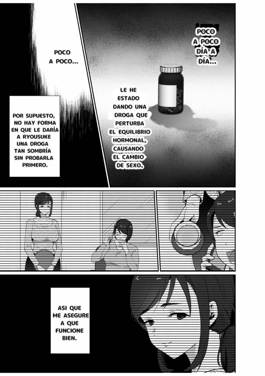Uwakisyou no Otto ni Seitenkan Kusuri o Nomase Tsuzuketa Kekka | Los resultados de hacer que mi marido infiel beba continuamente una droga que modifica el género - Page 66