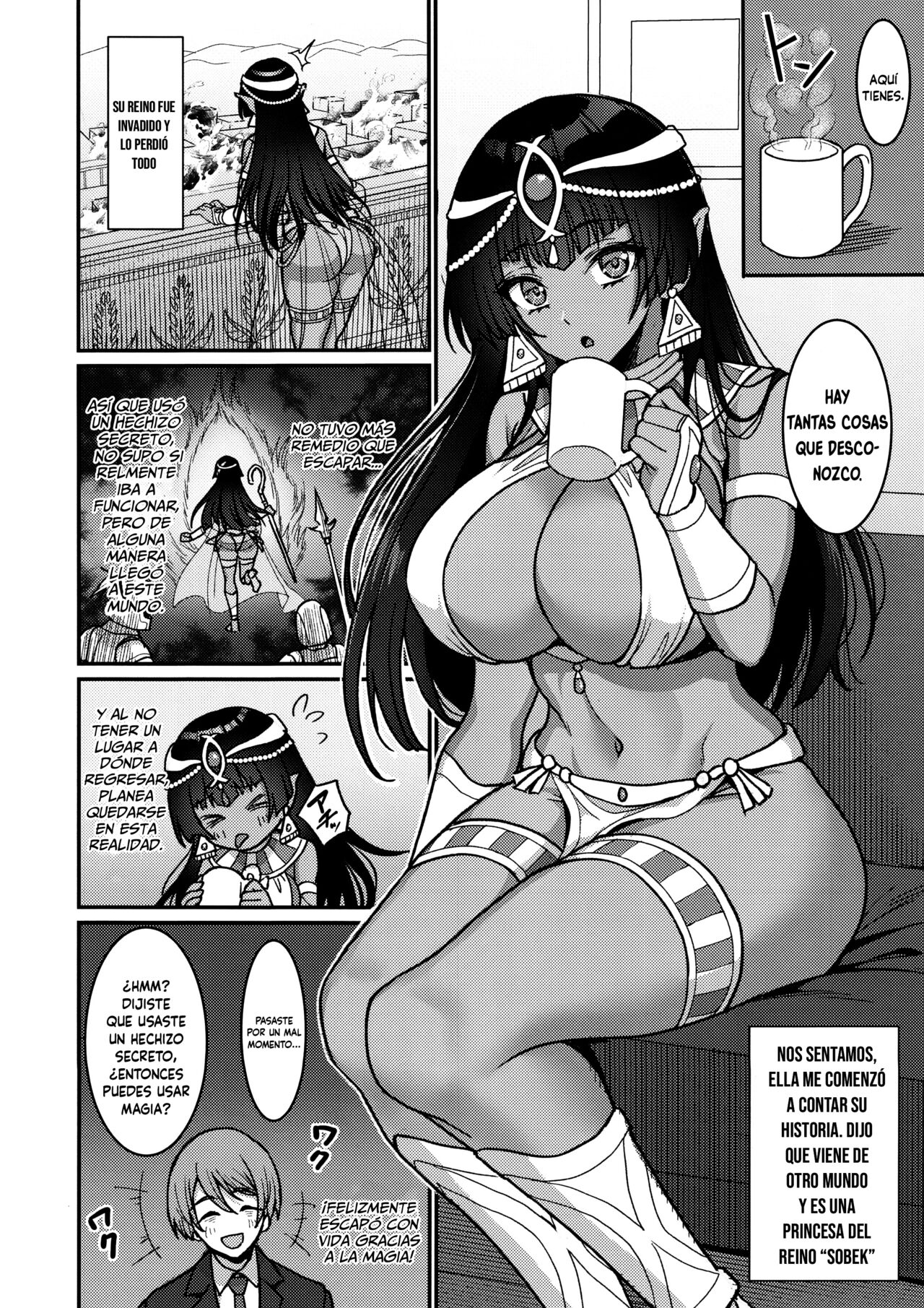 Muchi Muchi Kasshoku Oujo to Yarimakuri Dousei Seikatsu - Page 7