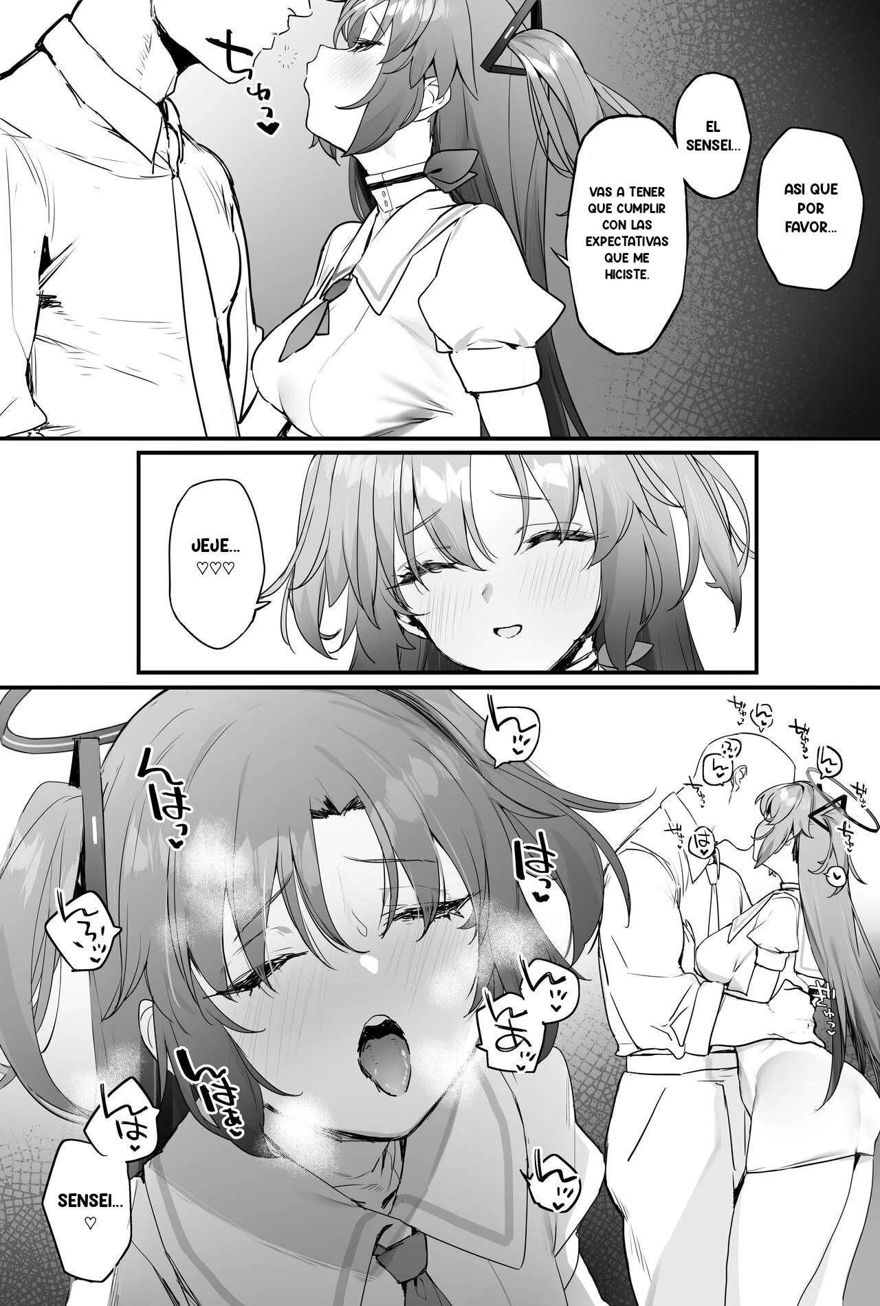 Yuuka-chan to Ichaicha Suru Hon | Un libro sobre coquetear con Yuuka-chan - Page 7