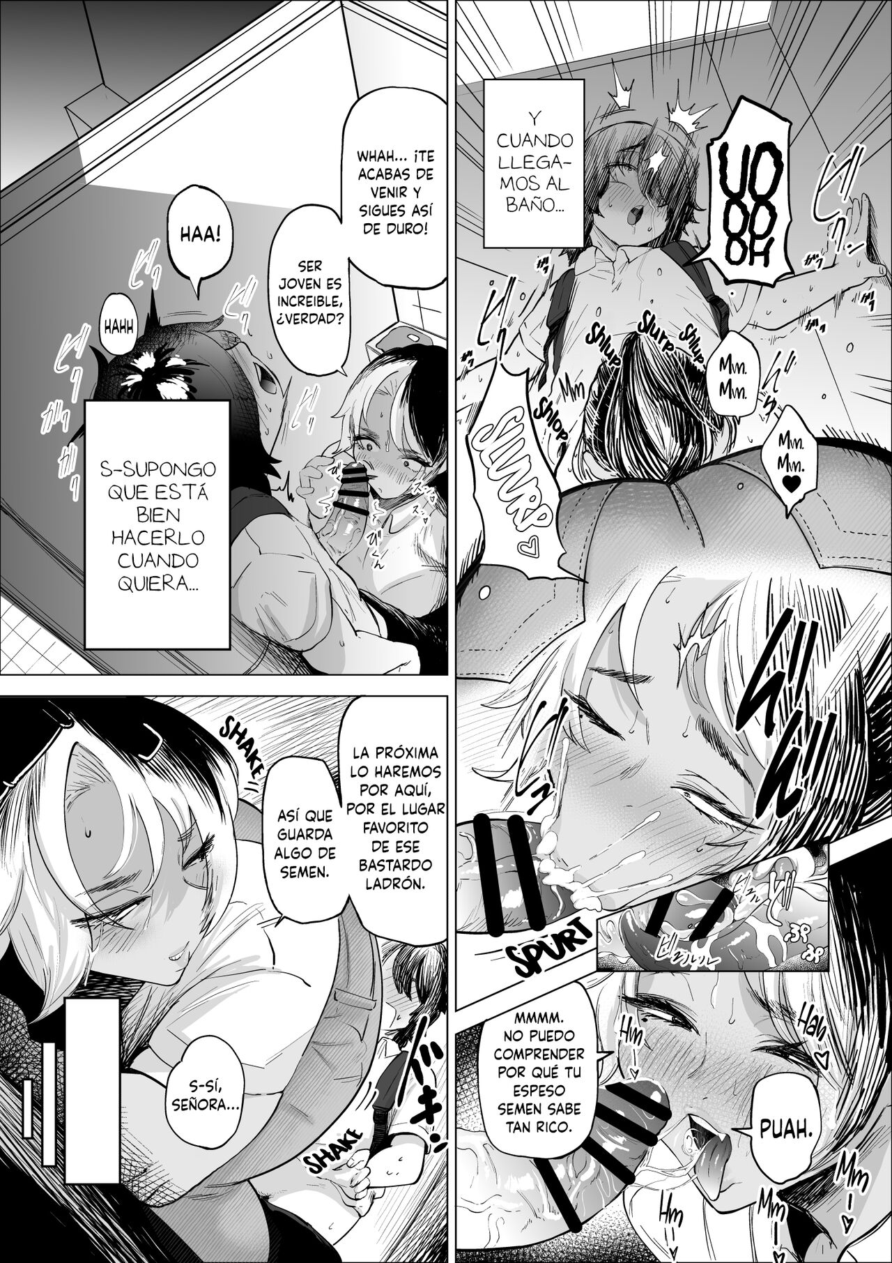 Manbiki Shounen to Part no Hitozuma | El Niño Ladrón Y La Empleada Casada - Page 7