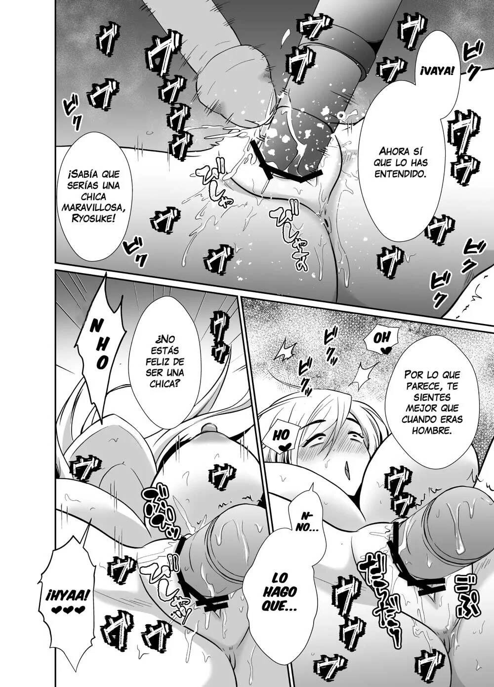 Uwakisyou no Otto ni Seitenkan Kusuri o Nomase Tsuzuketa Kekka 2 | Los resultados de hacer que mi marido adúltero beba continuamente una droga que modifica el género 2 - Page 76