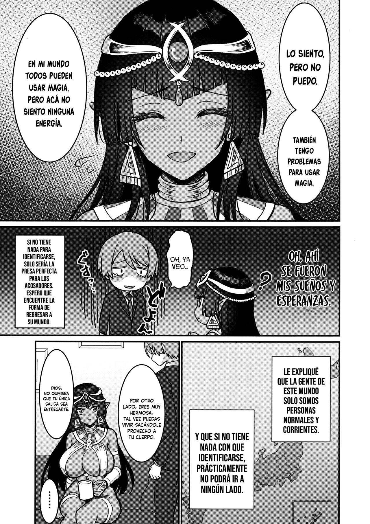 Muchi Muchi Kasshoku Oujo to Yarimakuri Dousei Seikatsu - Page 8