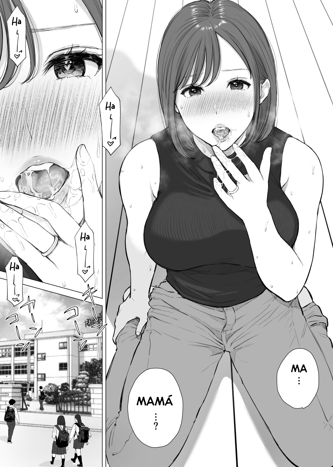 Daisuki na Kaa-san to Nakadashi Boshi Soukan 2 - Page 8