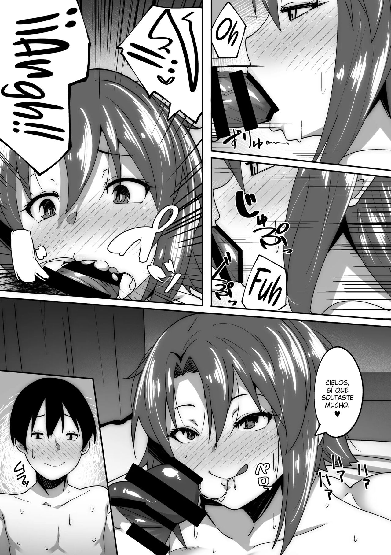 Ore wa Furoba de Kanojo no Ane ni Netorareru | ¡La Hermana De Mi Novia Me Sedució En El Baño Y Terminé Follandomela! - Page 9