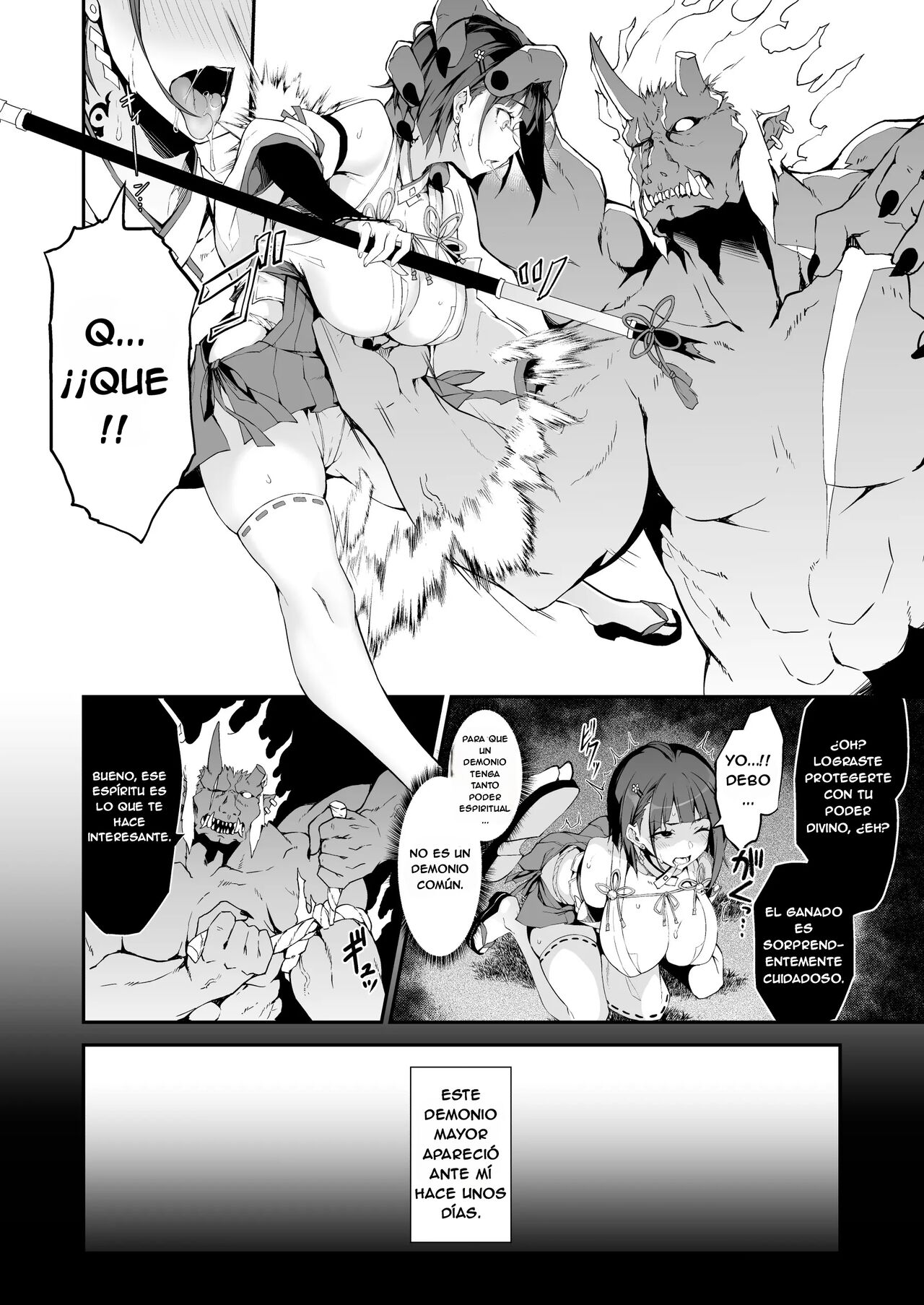 Reijoku no Ikusamiko | Battle Shrine Maiden of Humiliation - Page 9