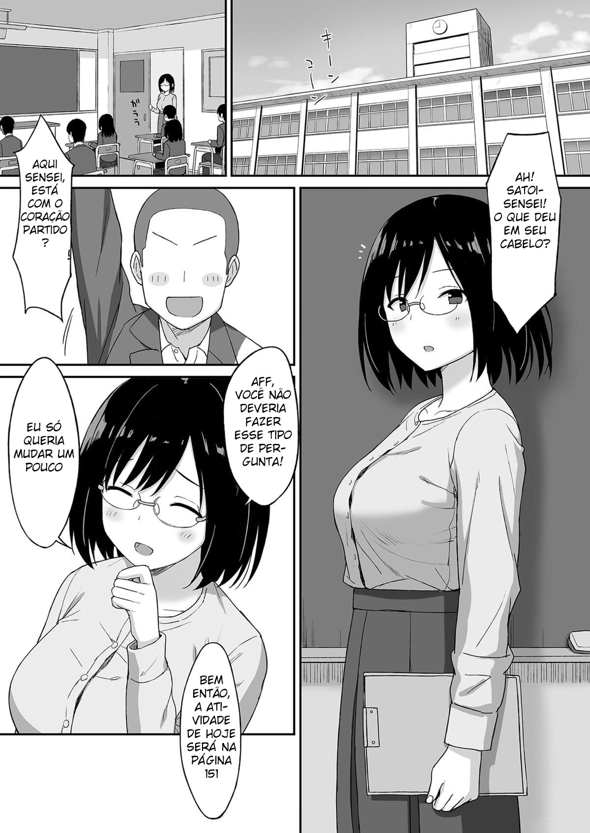 A Maldição da Obediência 5 – Gang Bang com o Depósito de Porra Maho-sensei - Page 2