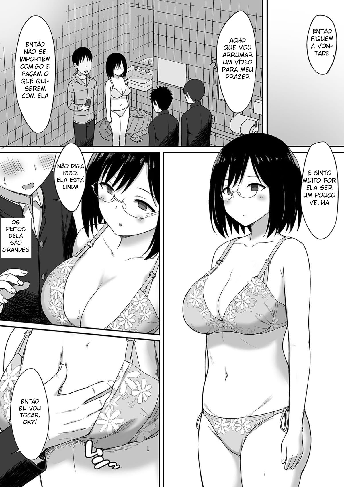 A Maldição da Obediência 5 – Gang Bang com o Depósito de Porra Maho-sensei - Page 12