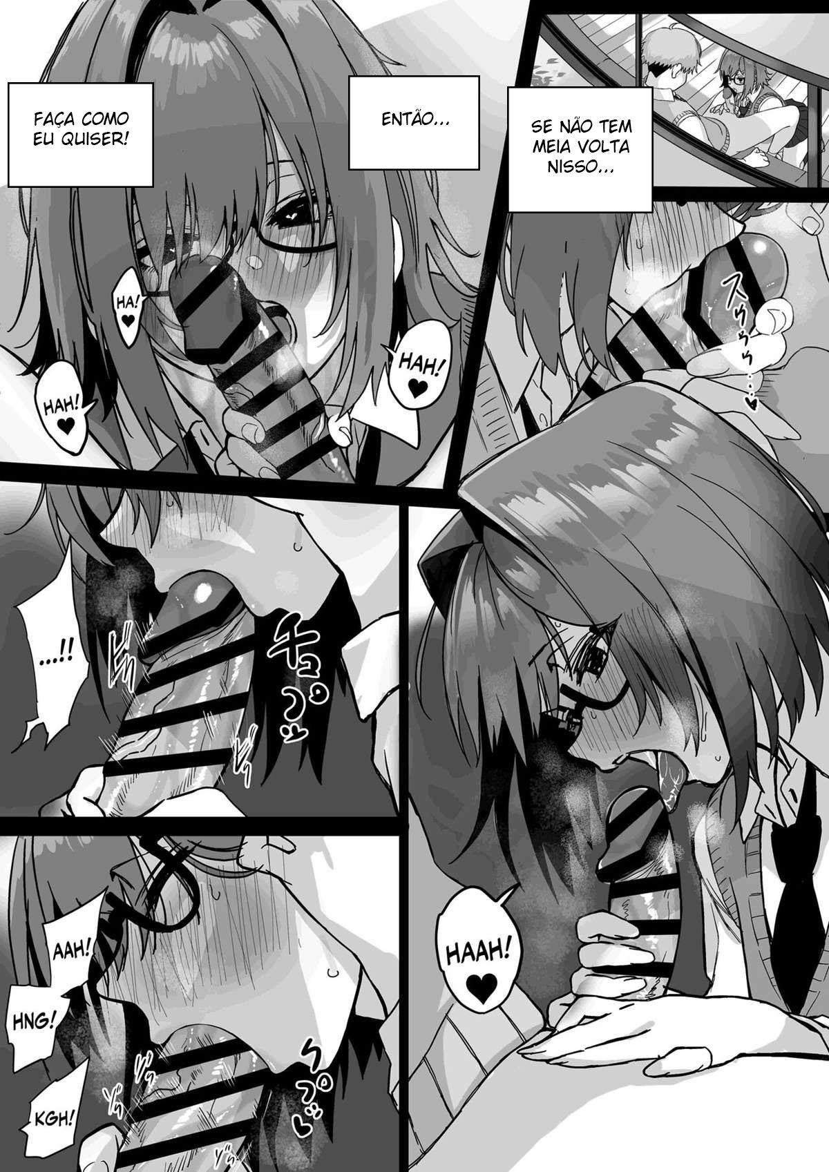 Amor Dividido Entre uma Rocha e um Lugar Difícil 3 - Page 8