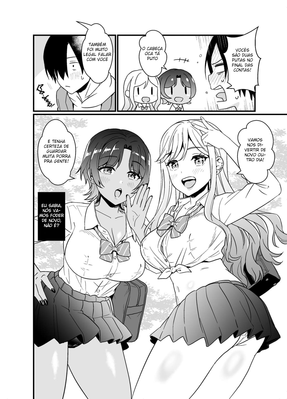 O Dia Em Que Gyarus Me Pediram Para Agarrar Os Peitos Delas Depois da Aula - Page 42