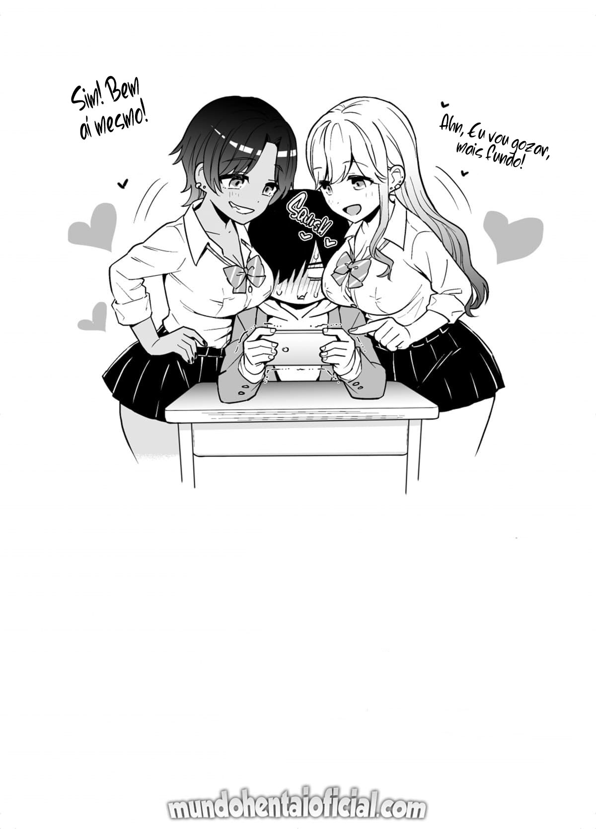 O Dia Em Que Gyarus Me Pediram Para Agarrar Os Peitos Delas Depois da Aula - Page 43