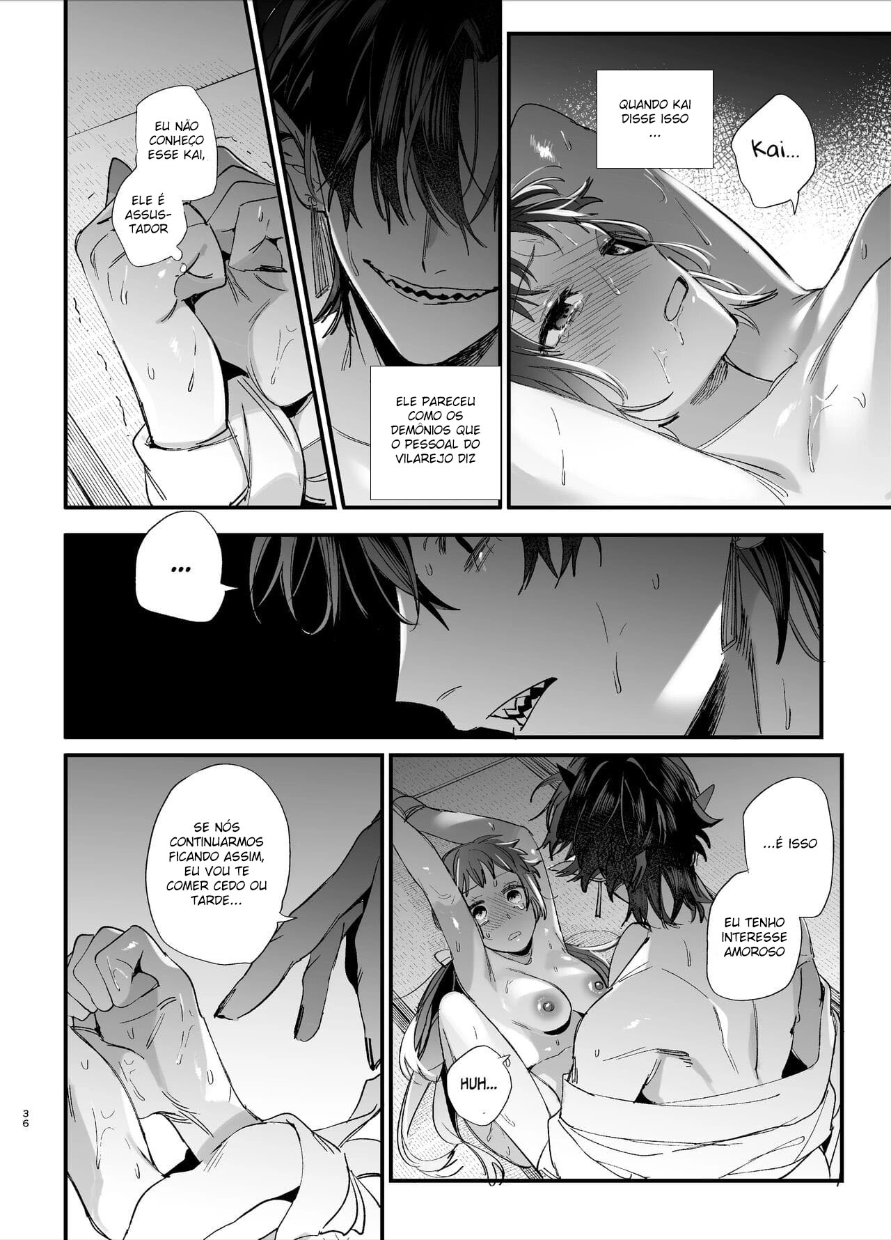 Ikenie Onna Wa Kodokuna Kijin Sama Ni Ban Koobi De To Sareru - Page 37