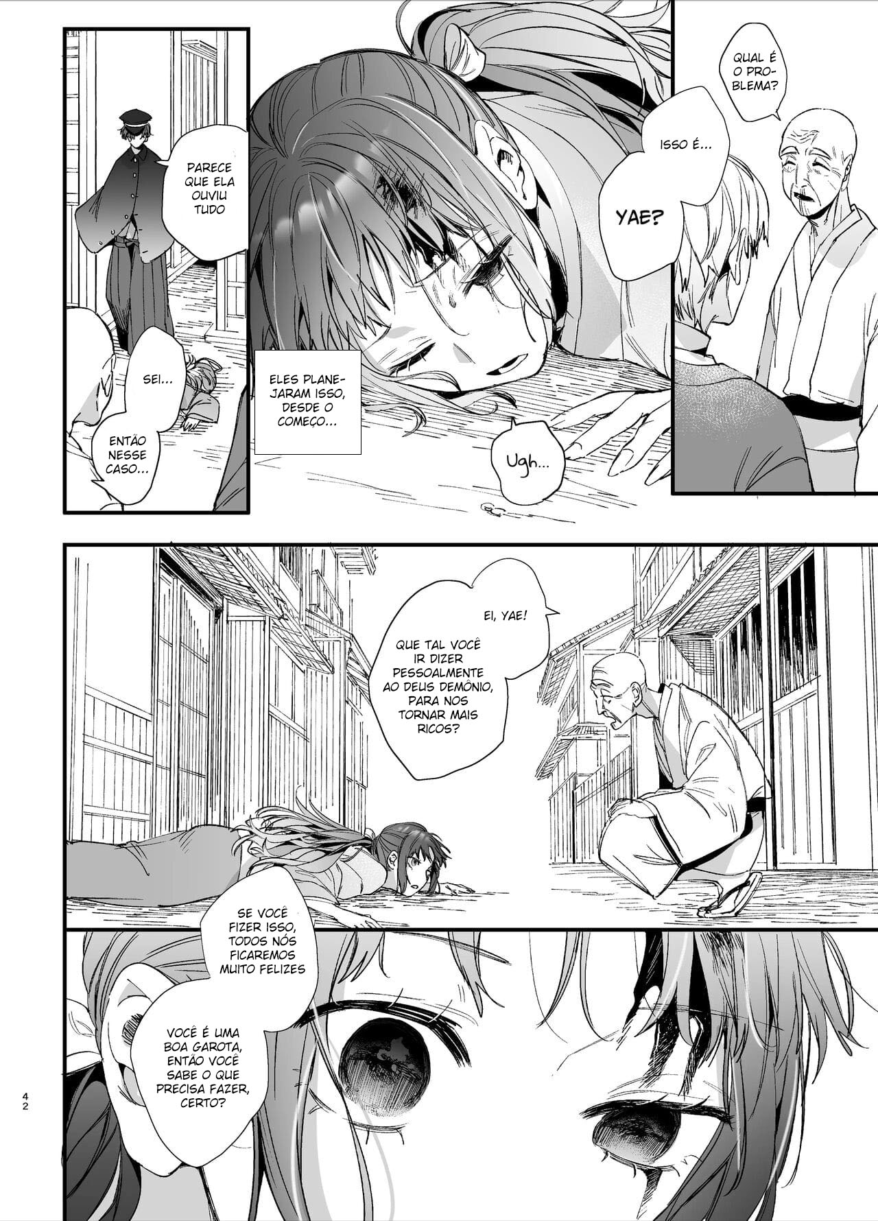 Ikenie Onna Wa Kodokuna Kijin Sama Ni Ban Koobi De To Sareru - Page 43