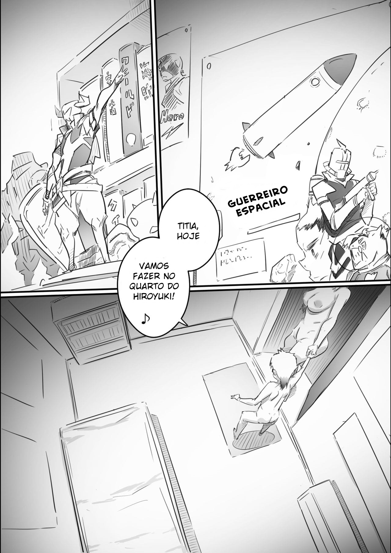 Nao-kun Faz Sexo com Sua Tia -Segunda Metade das Férias de Verão- - Page 53