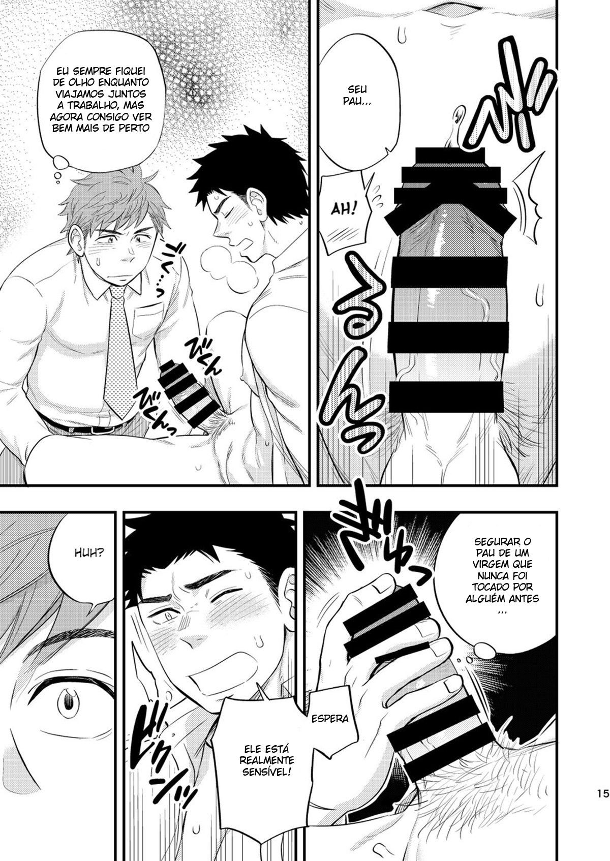 Tirando a Virgindade do Chefe - Page 16