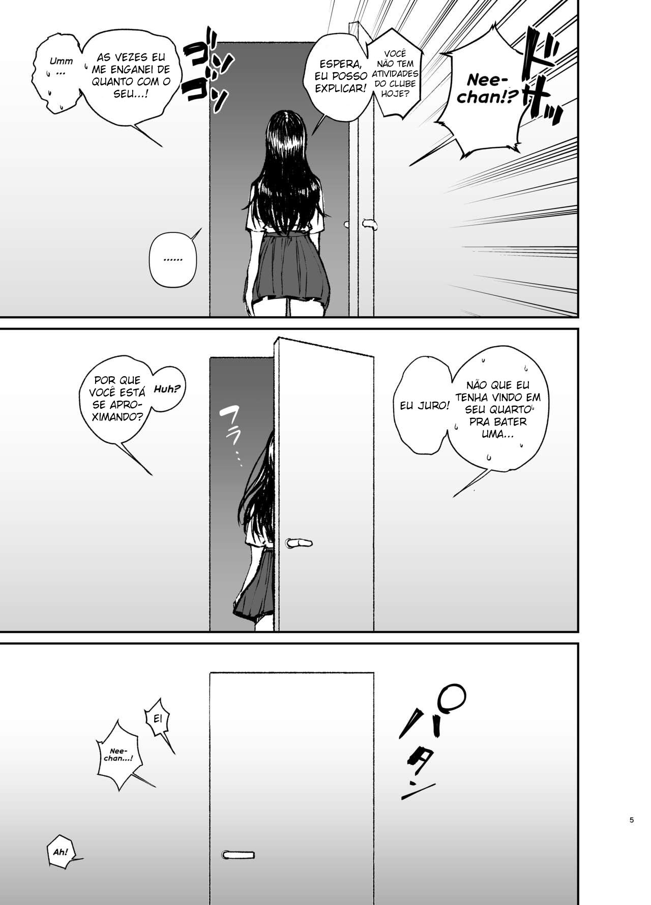 O Encontro Entre Um Irmão Que Se Masturba Para Sua Irmã, E Uma Irmã Viciada em Masturbação - Page 4