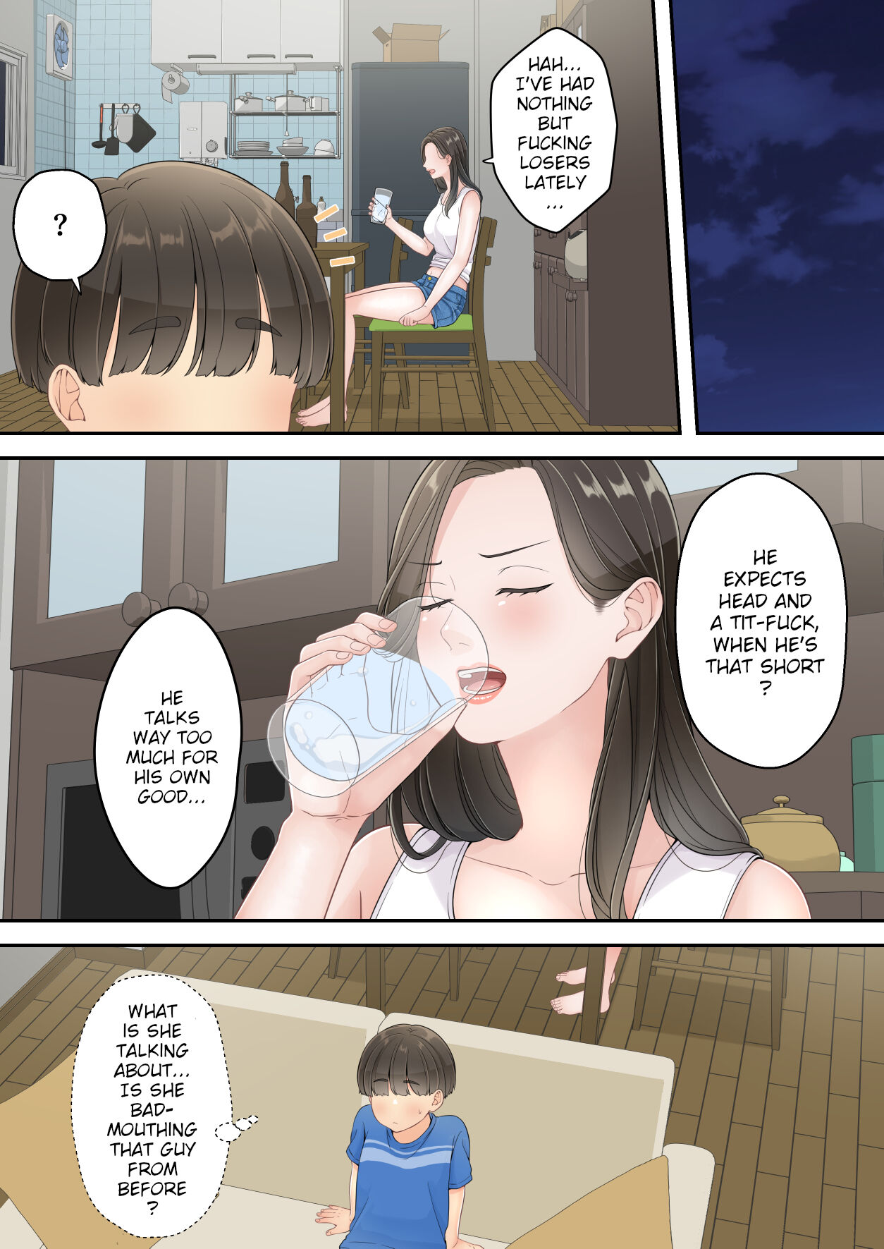 Deisui Chijo Mama | My Mom Gets Drunk and Molests Me - Page 7