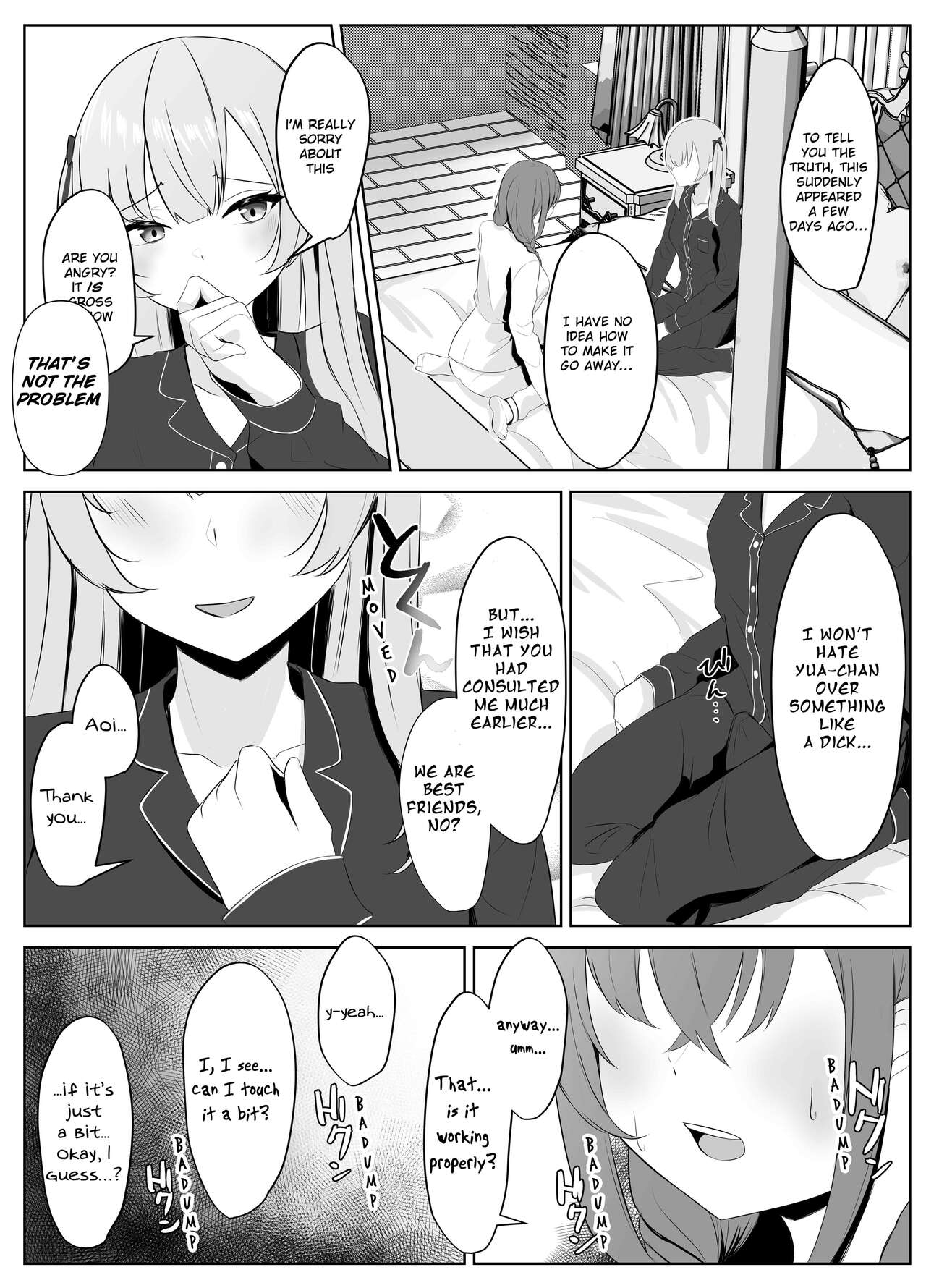 Nonke datta Kanojo ga Futanari Shinyuu ni NTR made | My Girlfriend and Her Best Friend Who NTR’d Me - Page 8