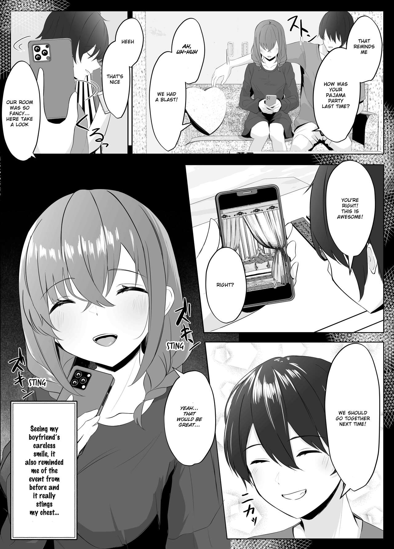 Nonke datta Kanojo ga Futanari Shinyuu ni NTR made | My Girlfriend and Her Best Friend Who NTR’d Me - Page 12