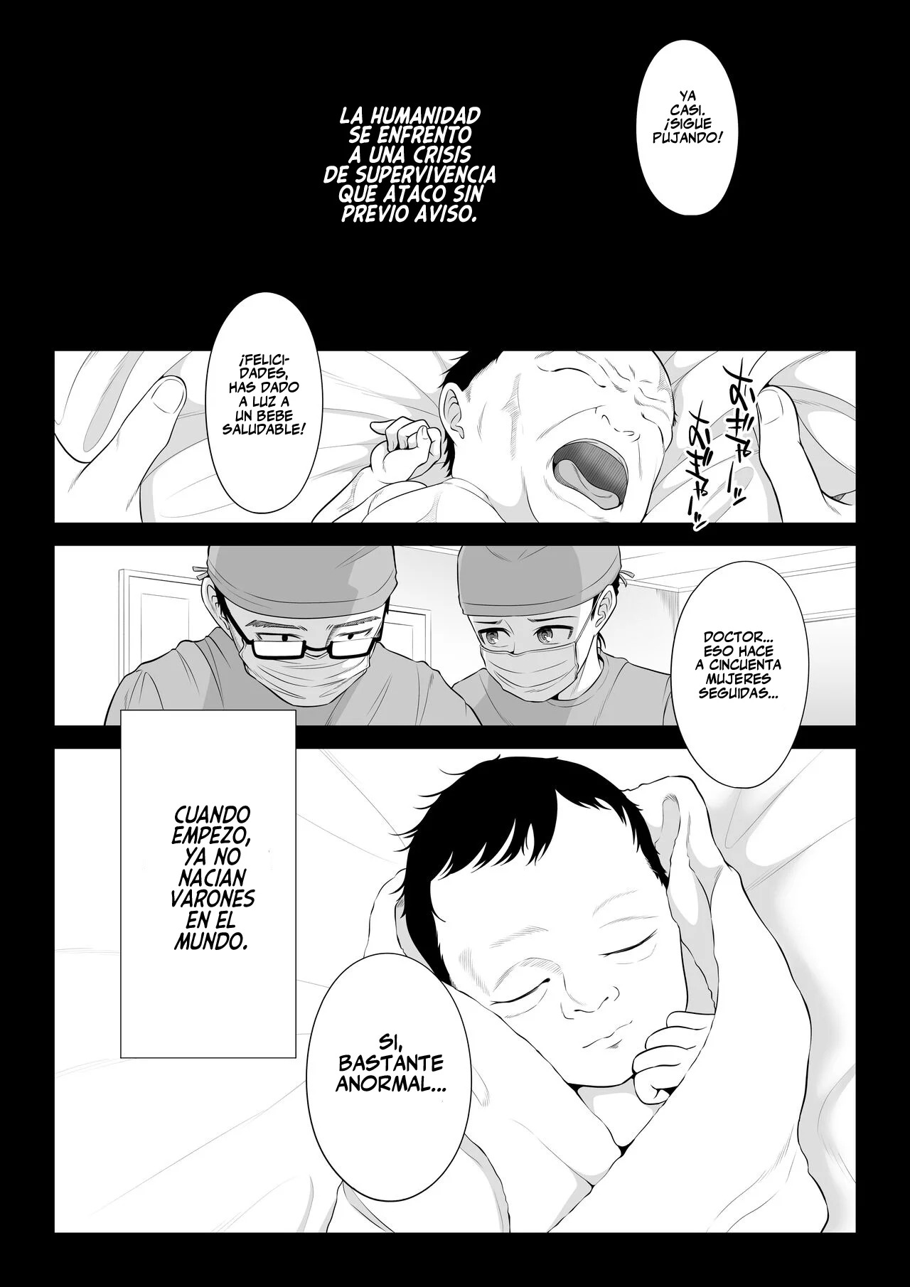 Dansei ga Kyokutan ni Sukunai Kono Sekai de wa, Seishi wa Kichou na Shigen desu. | En un mundo donde los hombres son escasos, el esperma es un recurso valioso - Page 2