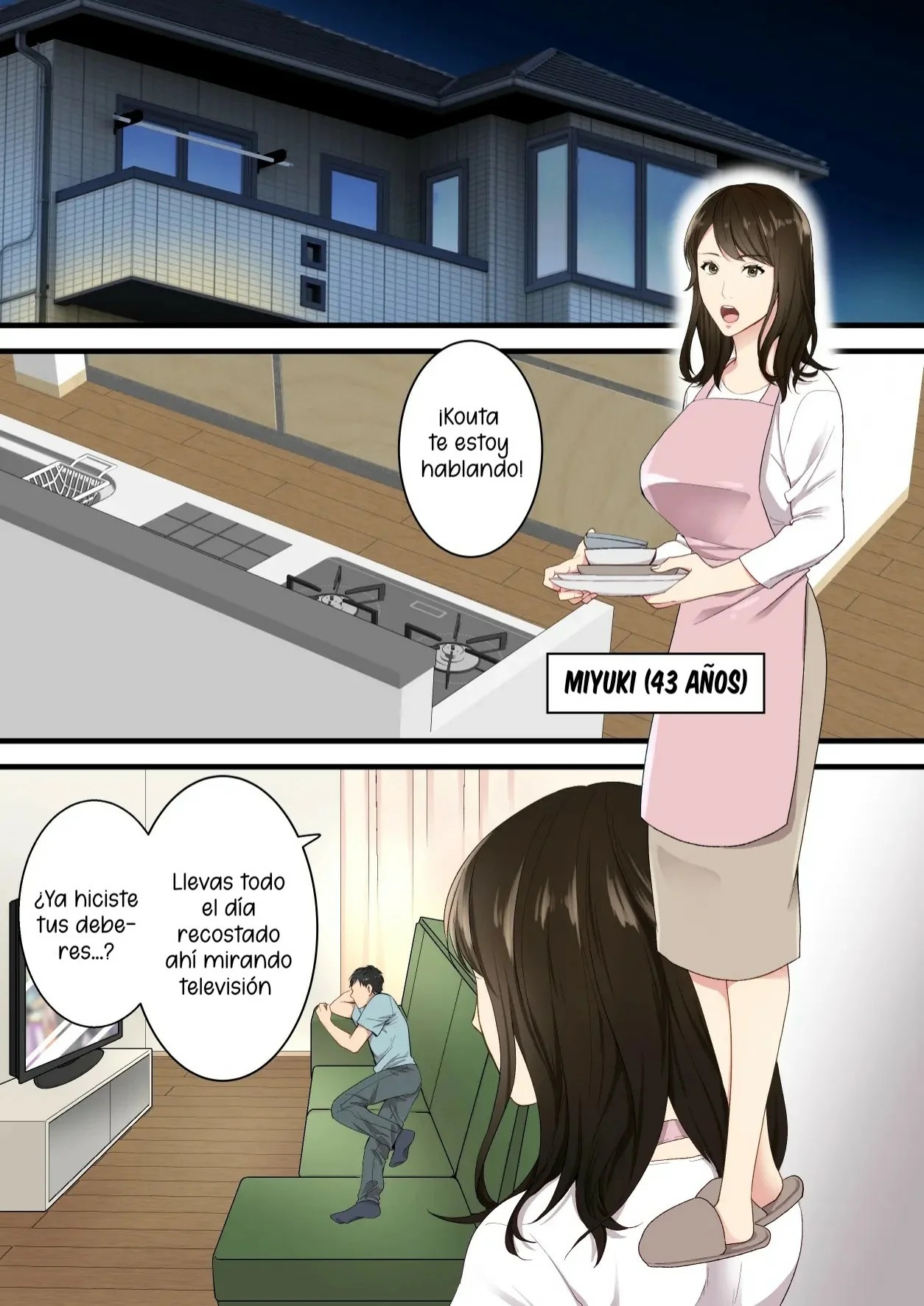 Naka no Warukatta Haha to Musuko ga Amaama Couple ni Naru made - Page 2