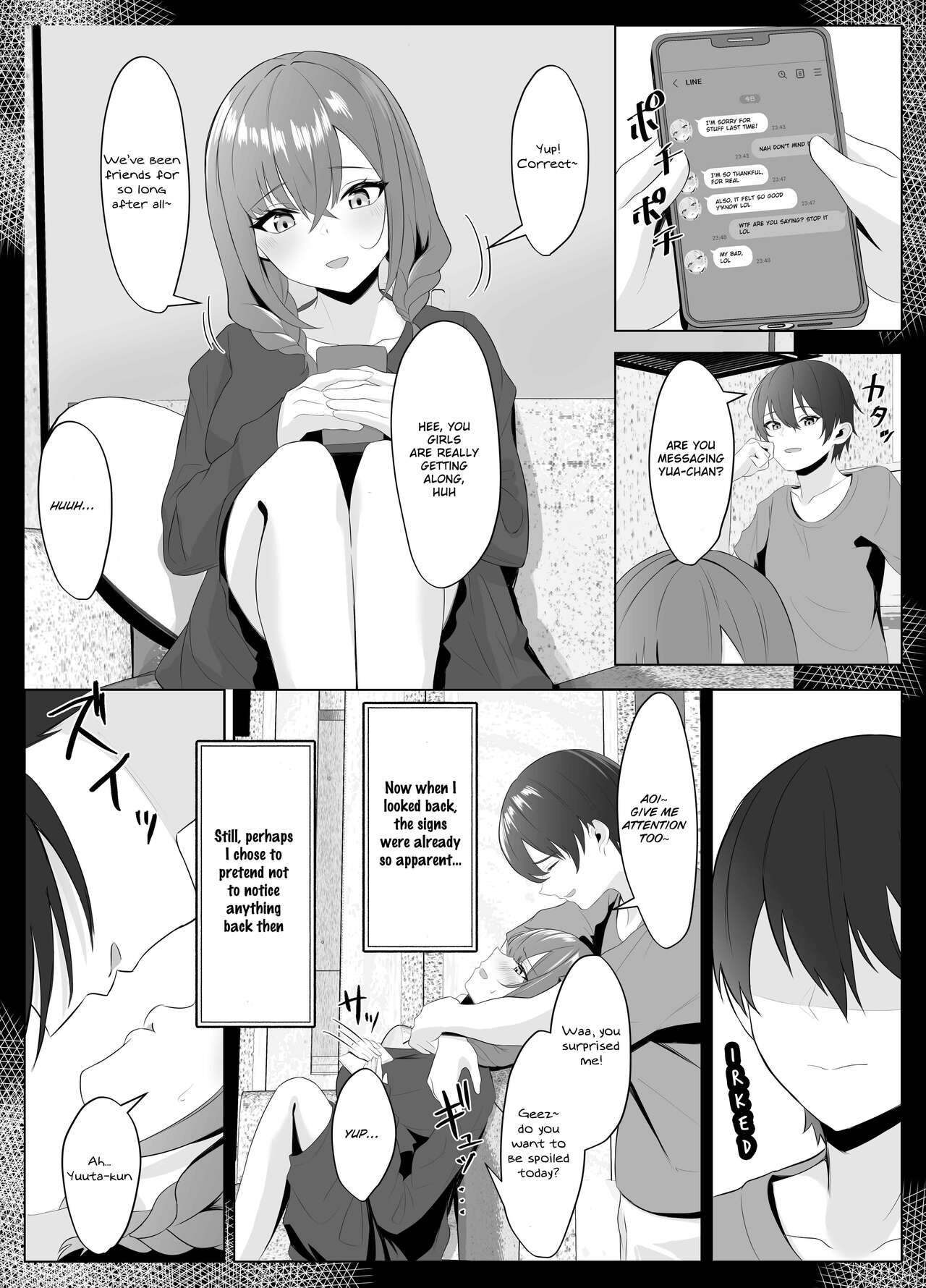 Nonke datta Kanojo ga Futanari Shinyuu ni NTR made | My Girlfriend and Her Best Friend Who NTR’d Me - Page 22