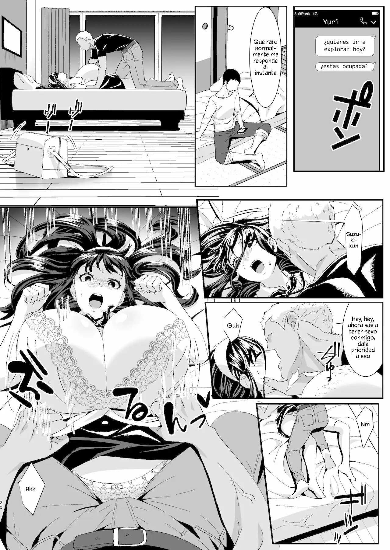 Online Game de Deatta Kanojo ga Tsuyo Player ni Netorareru Hanashi | La historia de mi novia que conoci en un juego en linea me engaño con un poderoso jugador - Page 22