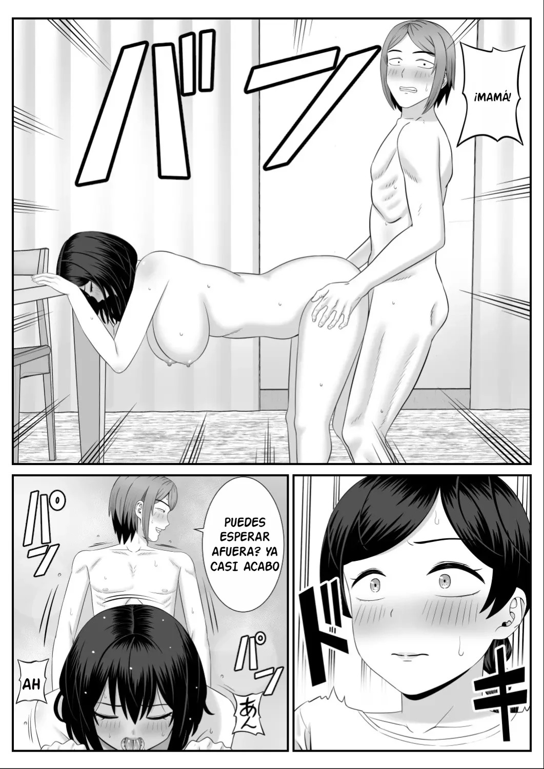Less no Hahaoya ga Yarichin no Musuko ni Semarareru - Page 3