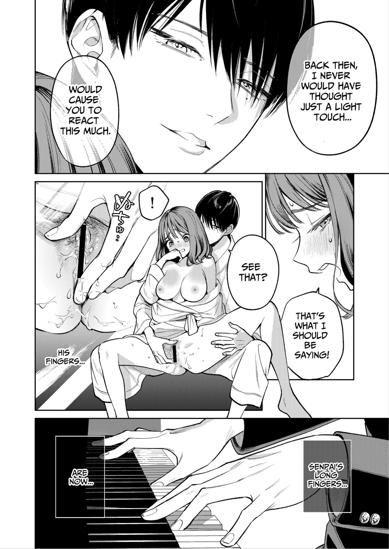 Senpai, Sonna no Shiranai desu ~Bansou shite ita Kare no Yubi wa Ima, Watashi no Naka o Midashiteru~ | Senpai, I Don’t Know About That – His Fingers That Were Accompaniment are now Disturbing my Vagina - Page 33