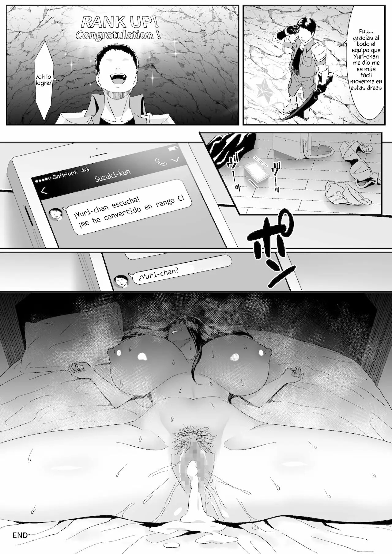 Online Game de Deatta Kanojo ga Tsuyo Player ni Netorareru Hanashi | La historia de mi novia que conoci en un juego en linea me engaño con un poderoso jugador - Page 43