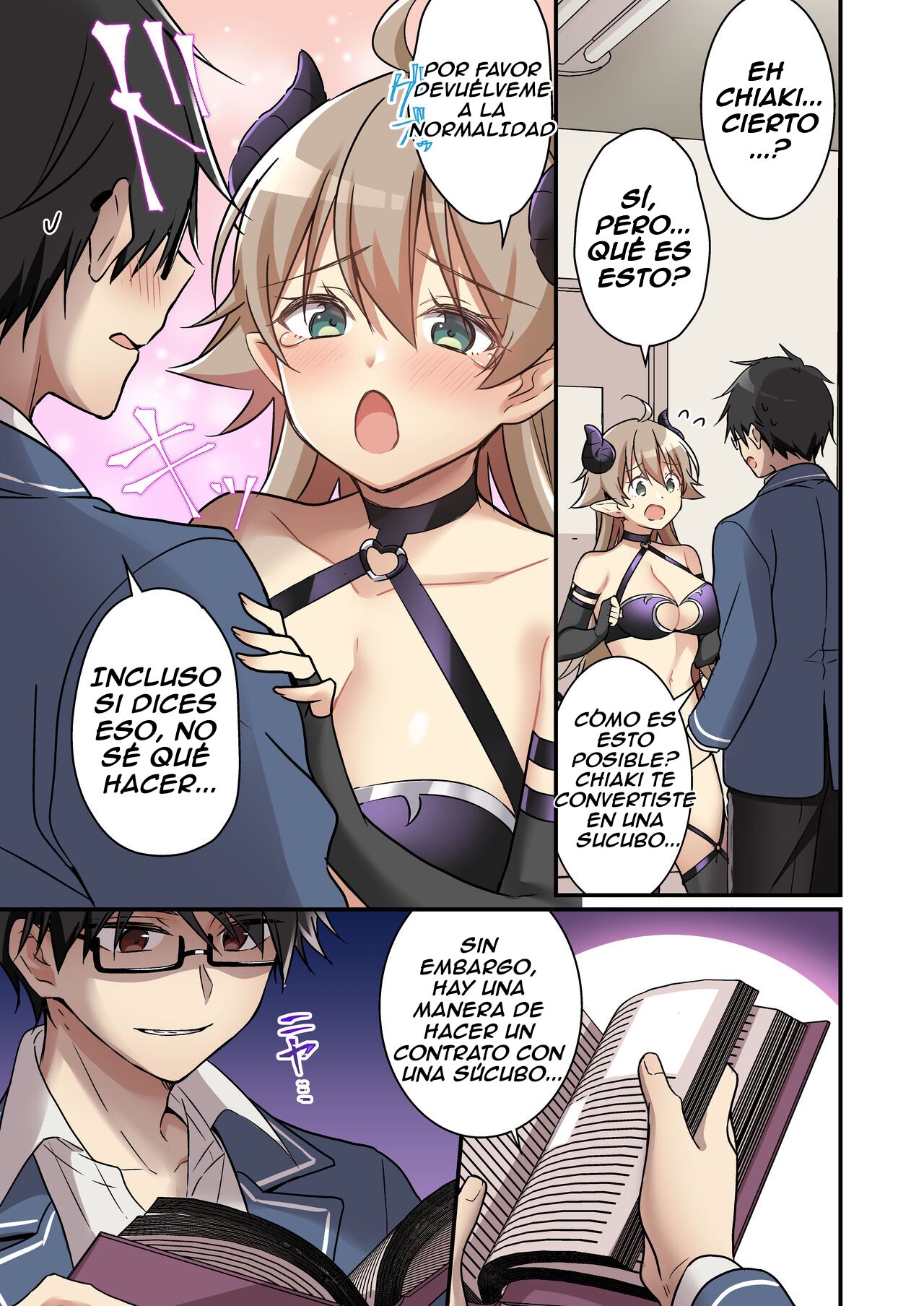 Shoukan Sareta Succubus ga Boku da Nante Kiitenain desu kedo - Page 6