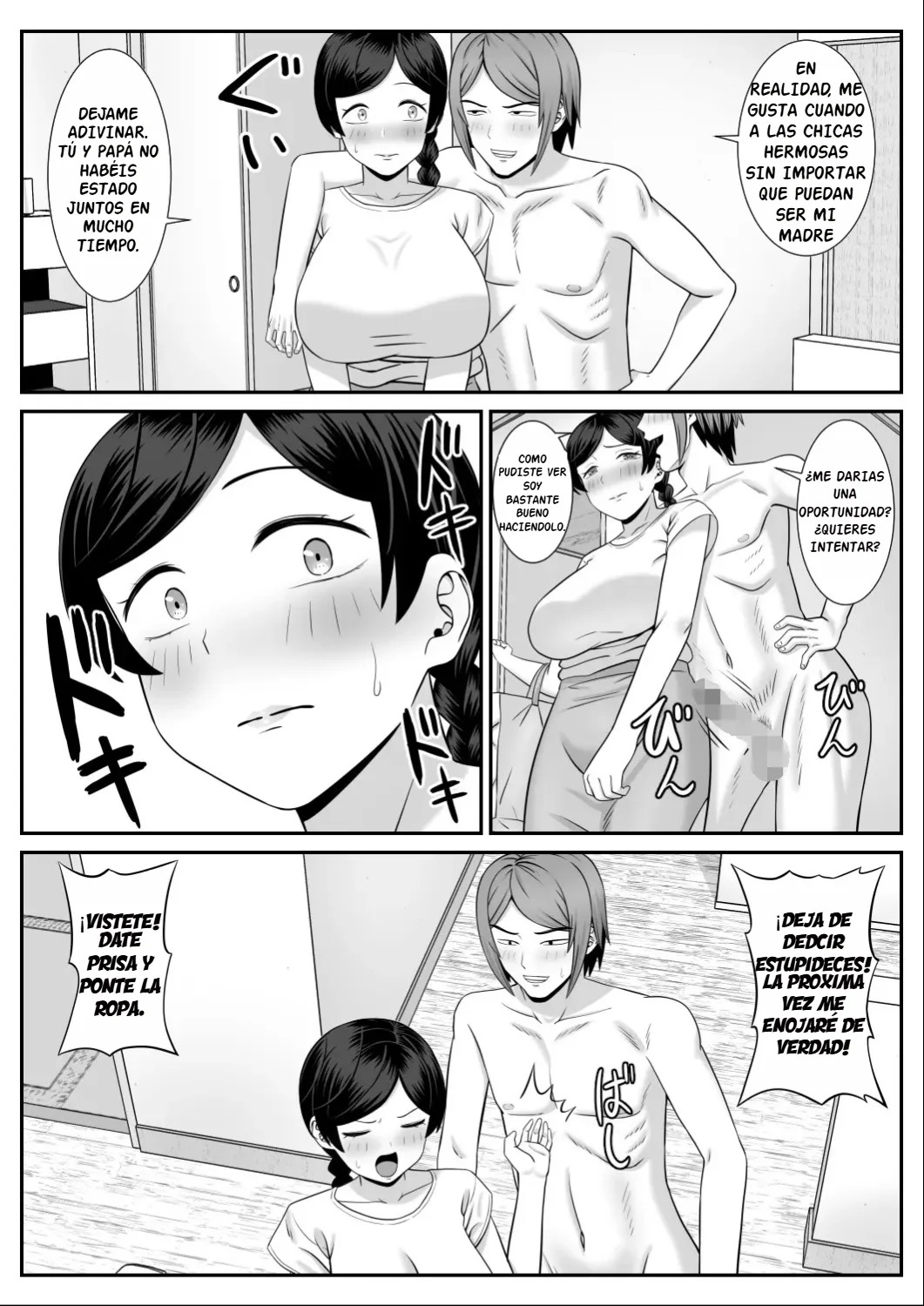 Less no Hahaoya ga Yarichin no Musuko ni Semarareru - Page 6