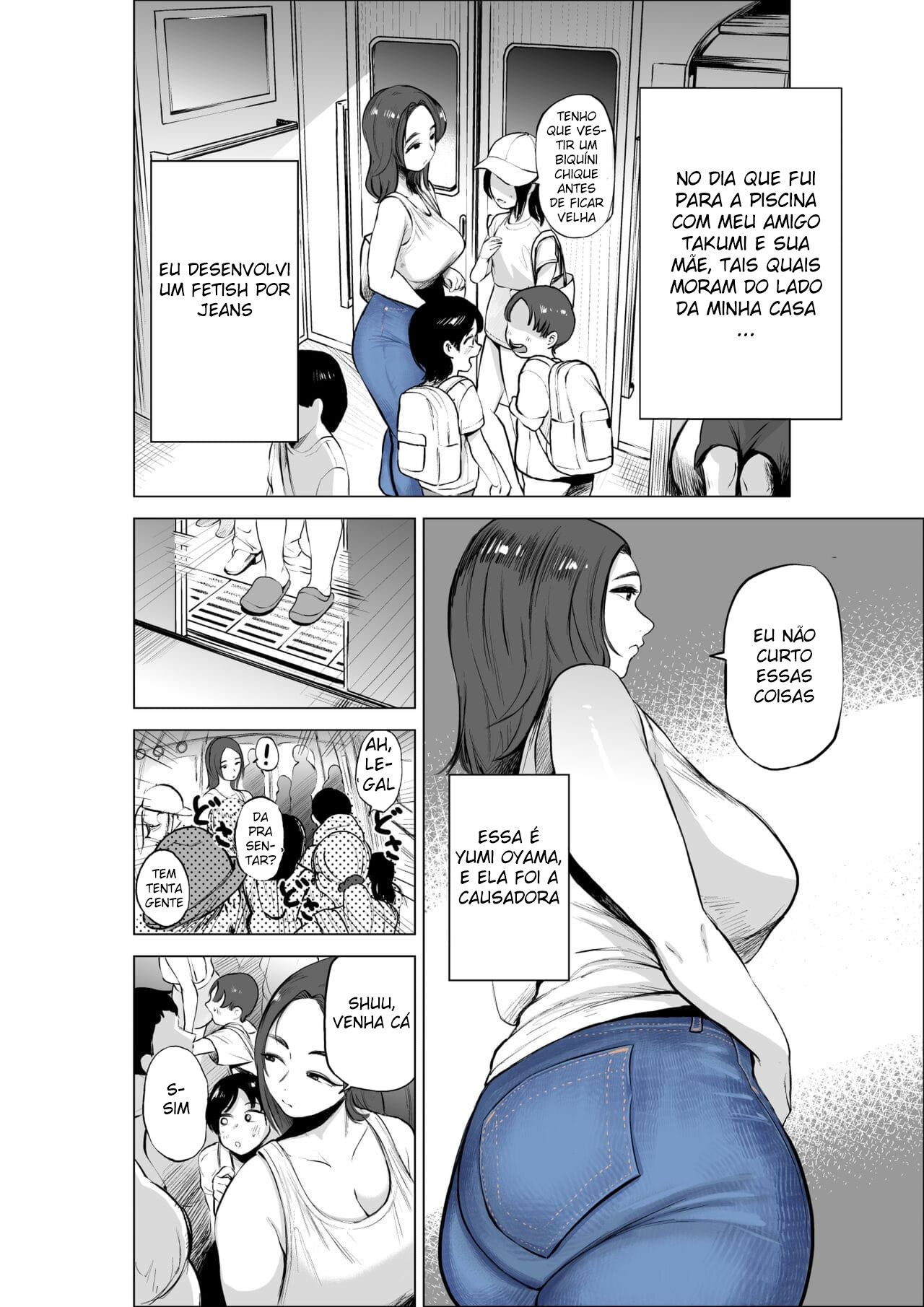 A Mãe do Meu Amigo Que Usa Jeans, é Assustadora, Mas é Abençoada com um Corpão - Page 2