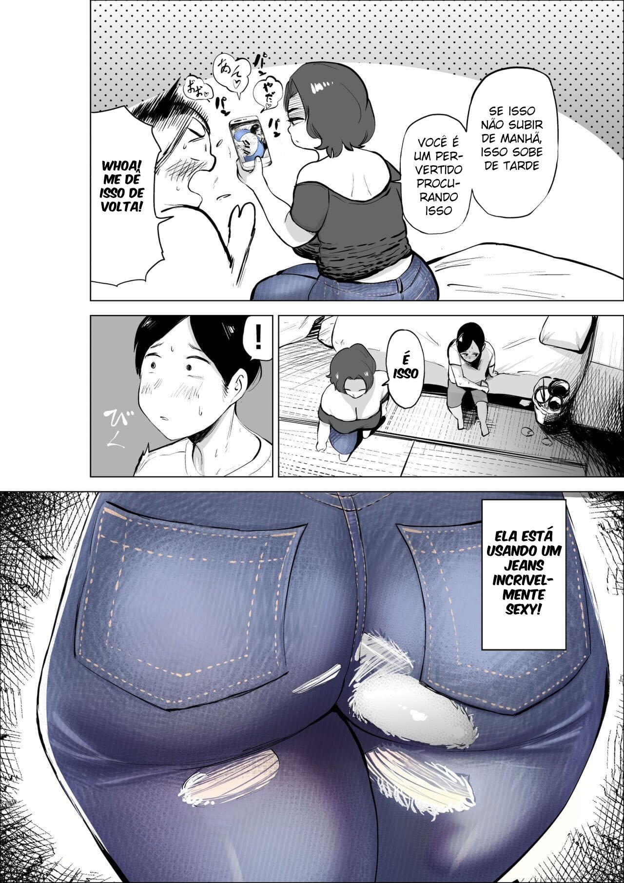A Mãe do Meu Amigo Que Usa Jeans, é Assustadora, Mas é Abençoada com um Corpão - Page 8